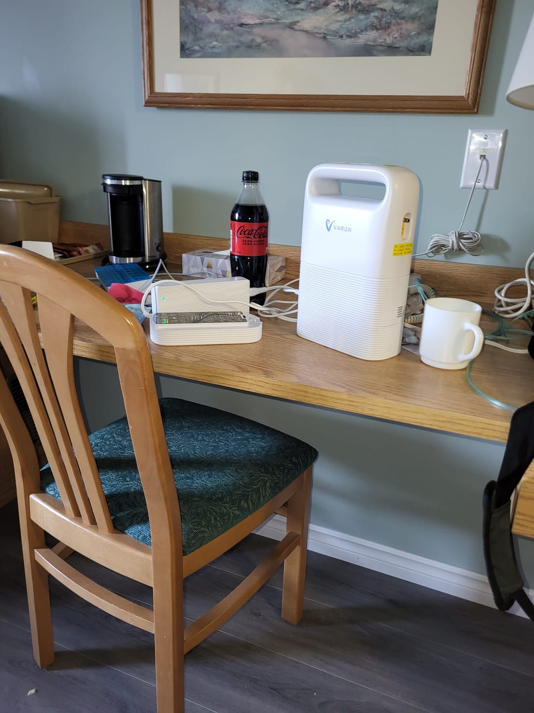 Customer photo review of Extra battery for VP-2