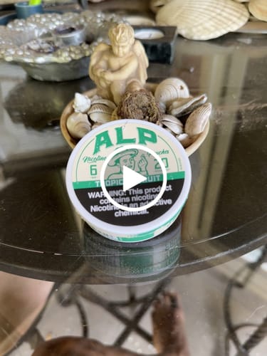 Customer video review of Tropical Fruit Nicotine Pouches