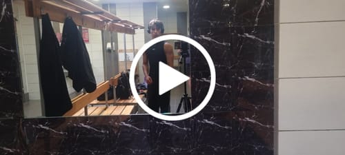 Customer video review of Compression SleeveLess "FingerPrint"