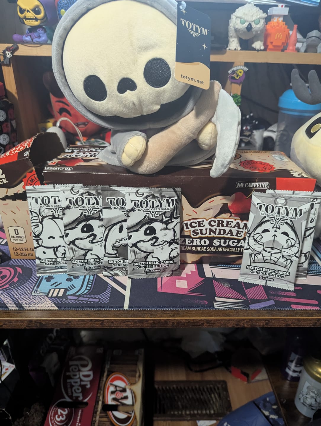 Customer photo review of 'Knox' the Grim Reaper 💀 | Plush