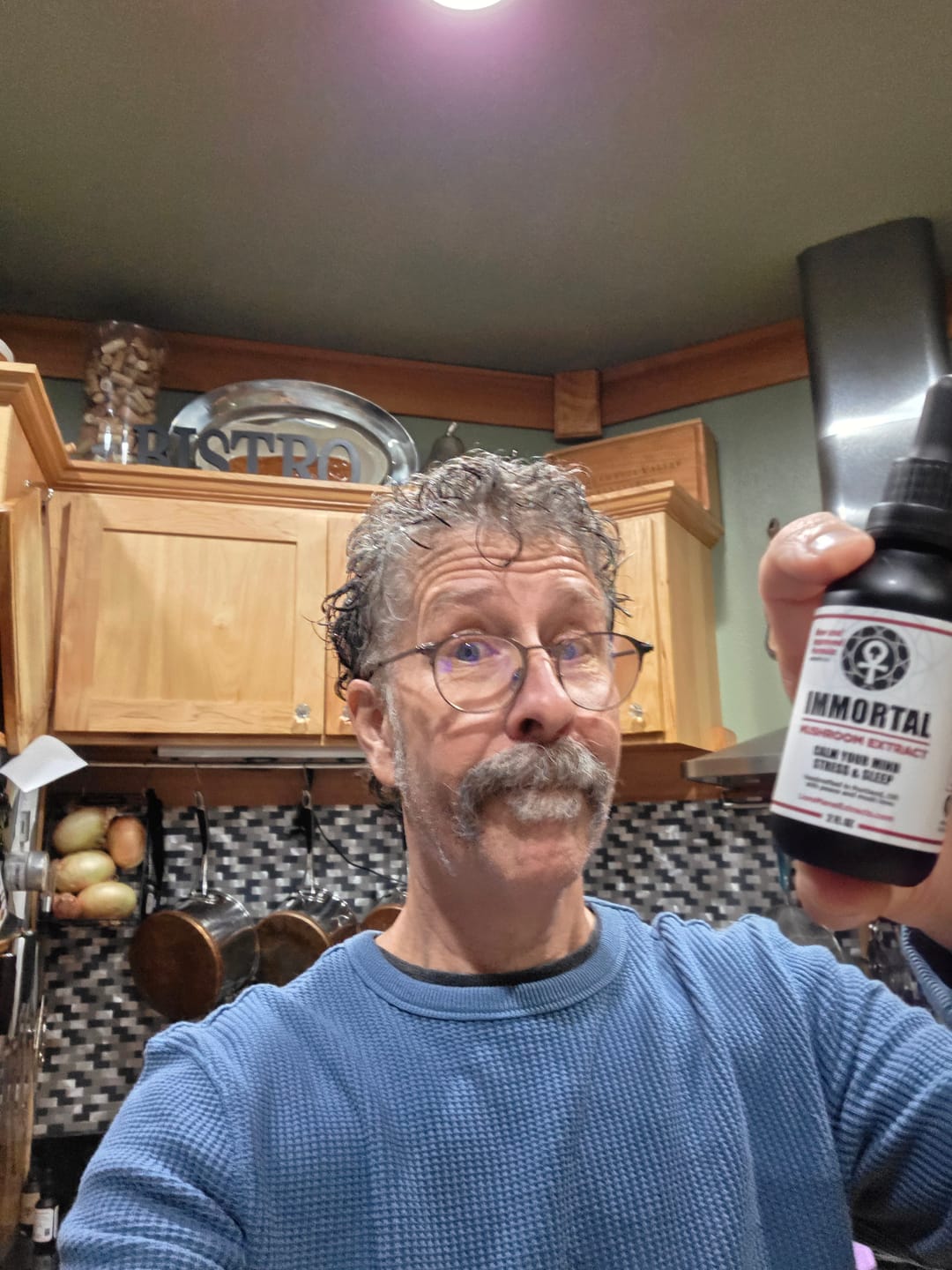 Customer photo review of "Immortal" Premium Reishi Mushroom Extract