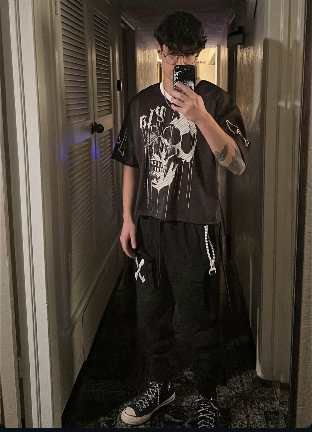 Customer photo review of 4015 - Drippy Skull Jersey