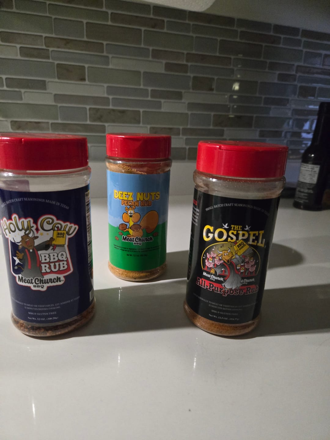 Customer photo review of Meat Church Holy Cow BBQ Rub 12 oz