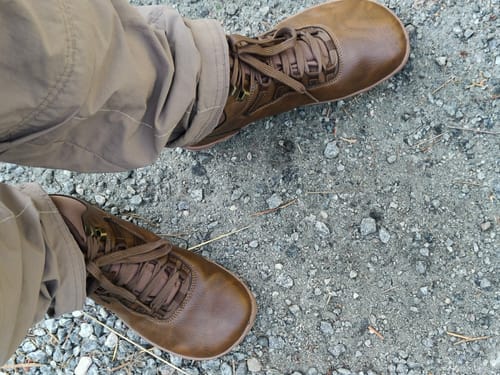 Customer photo review of Vaistoa Uoma 2 -paljasjalkavaelluskengät