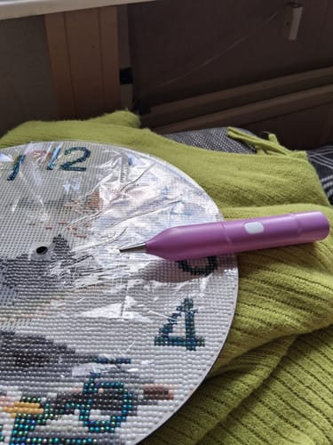 Customer photo review of Elektrische Diamond Painting Pen - 6 Kleuren