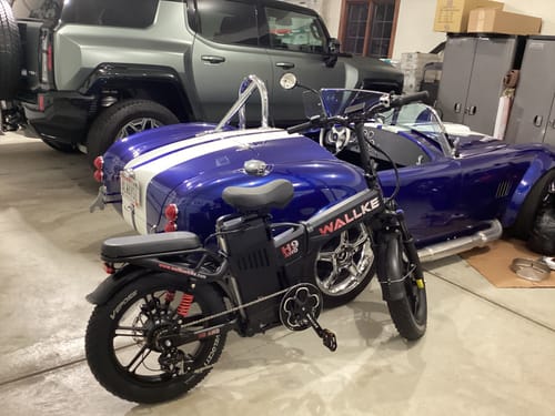 Customer photo review of Wallke H9 AWD | 3200W Folding Ebike 60/82Ah Battery