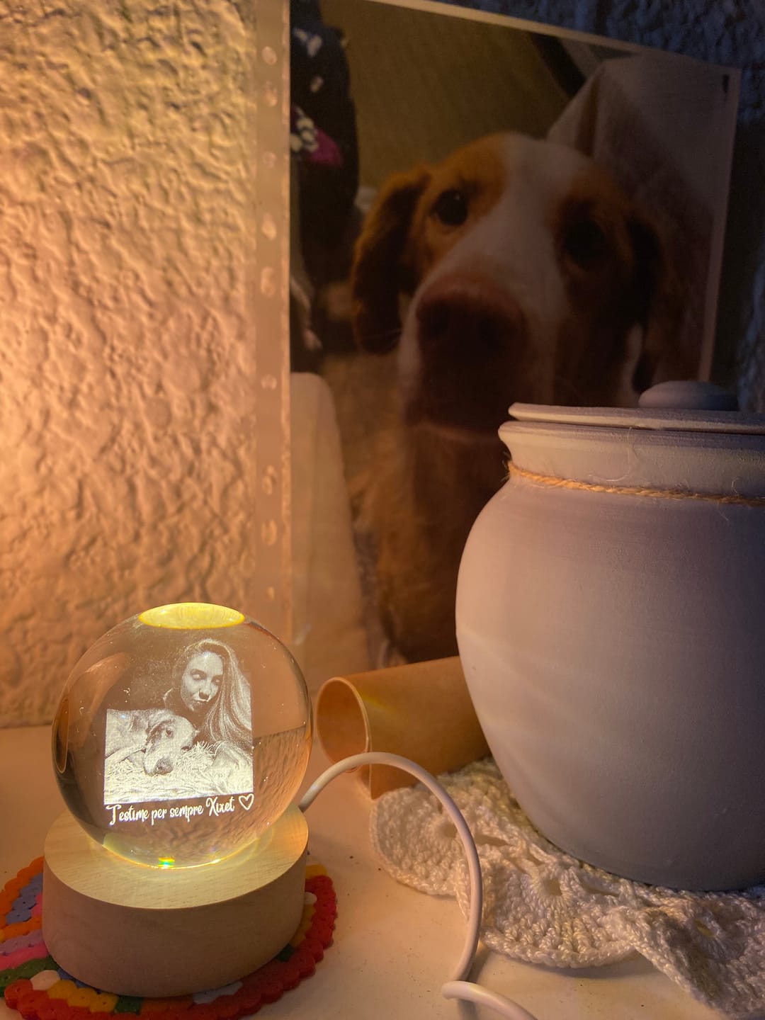 Customer photo review of Esfera de Cristal