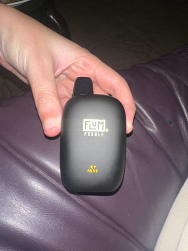 Customer photo review of Flum Pebble Disposable Vape (5%, 6000 Puffs)