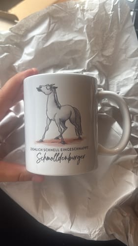 Customer photo review of Tasse "Schmolldenburger"