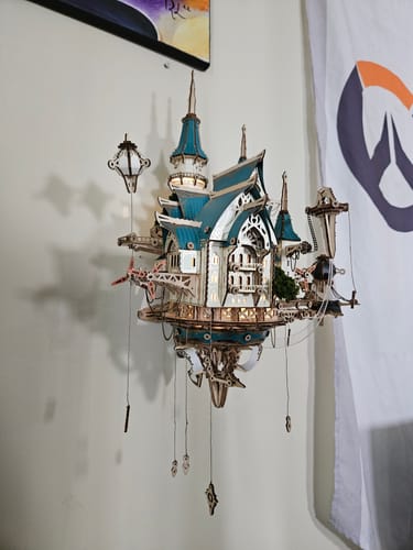 Amanda B. review of Rokrgeek Fantasy Steam Castle 3D Wooden Puzzle image 1 out of 1