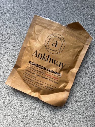 Customer photo review of Mushroom Gummies