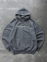 Customer photo review of Vintage Grey Nautica Zip Hoodie (XL)