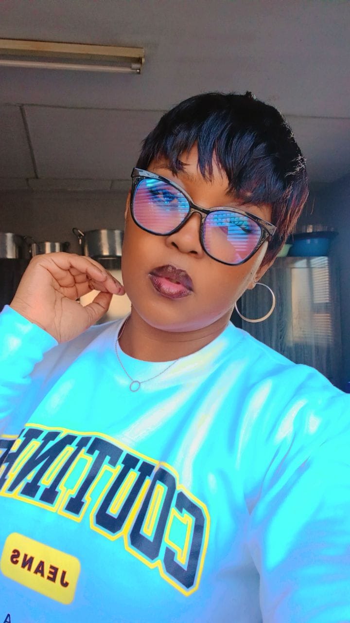 Customer photo review of Chic Pixie Cut Wig - Trendy and Natural Human Hair
