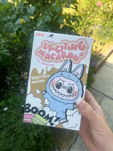 Customer photo review of Labubu The Monsters Exciting Macaron Series Plush Pendant Blind Box