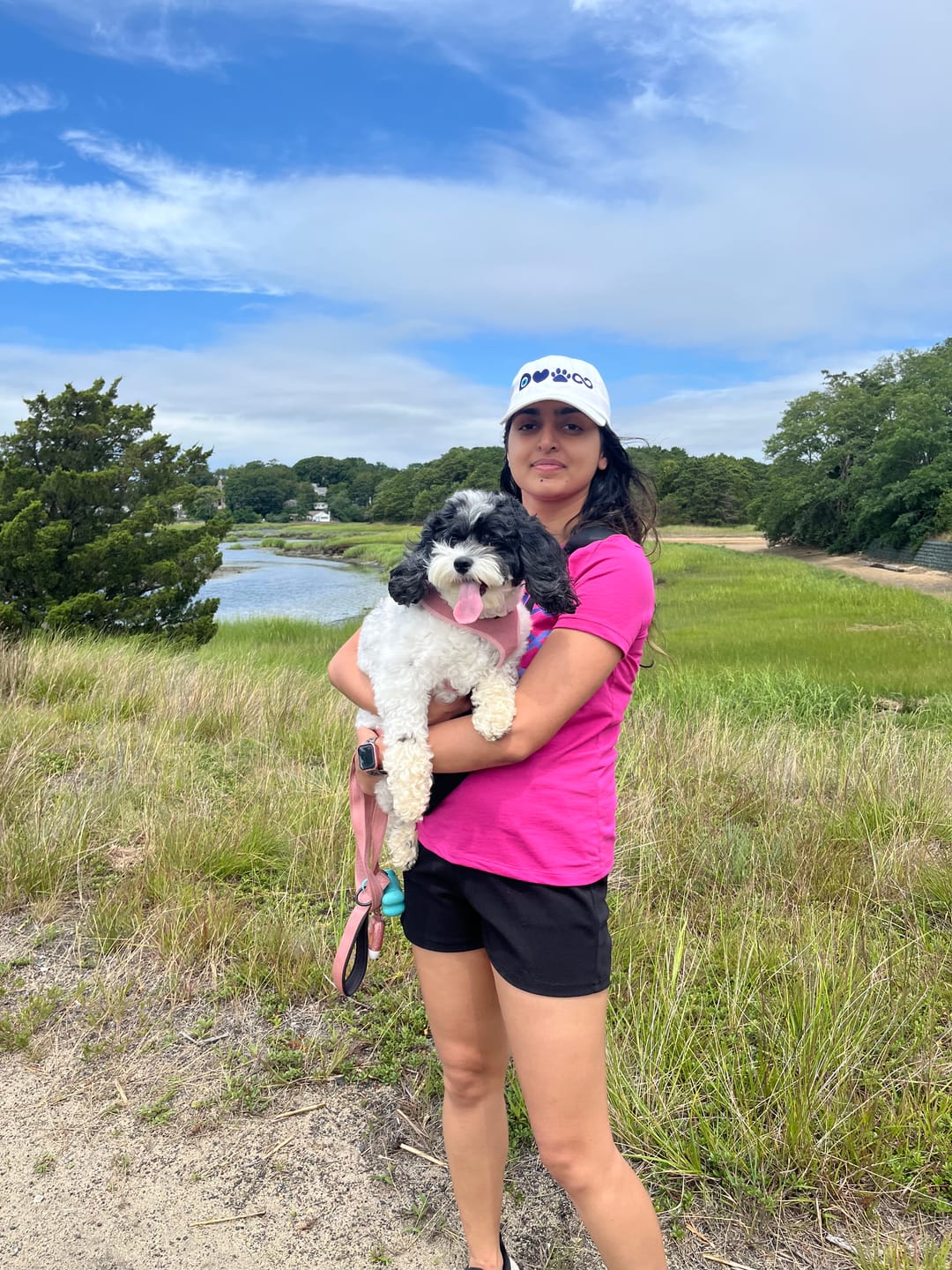 Customer photo review of Eye Love Dogs to Infinity Palette Shirt