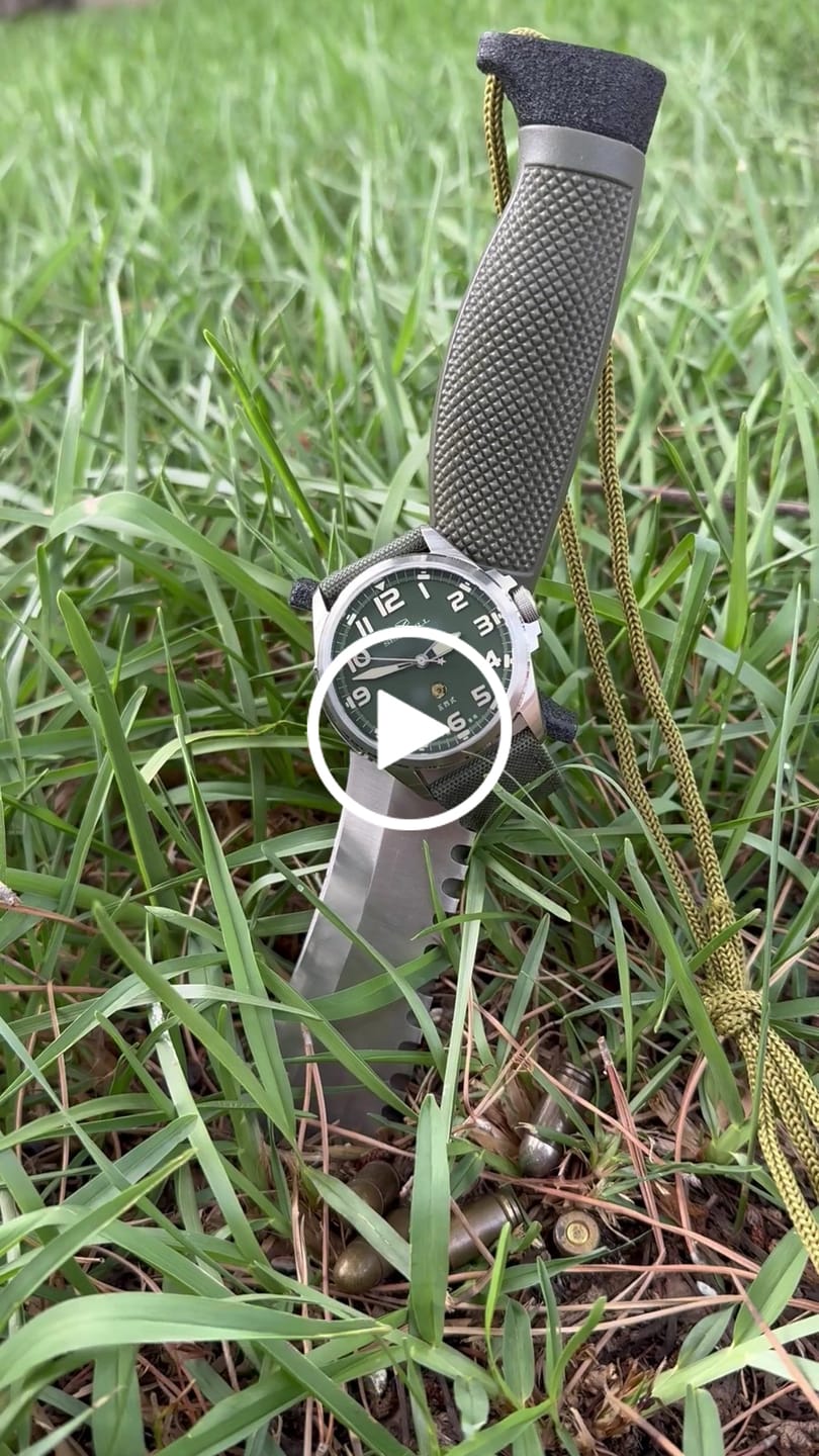 Customer video review of Vintage | Military Watch | Luminous | 100m Waterproof | Pilot | 43mm