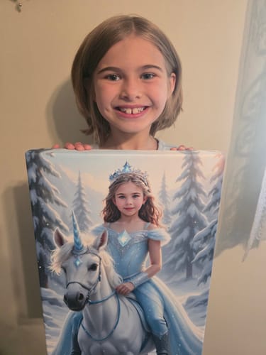 Customer photo review of The Ice Unicorn Princess