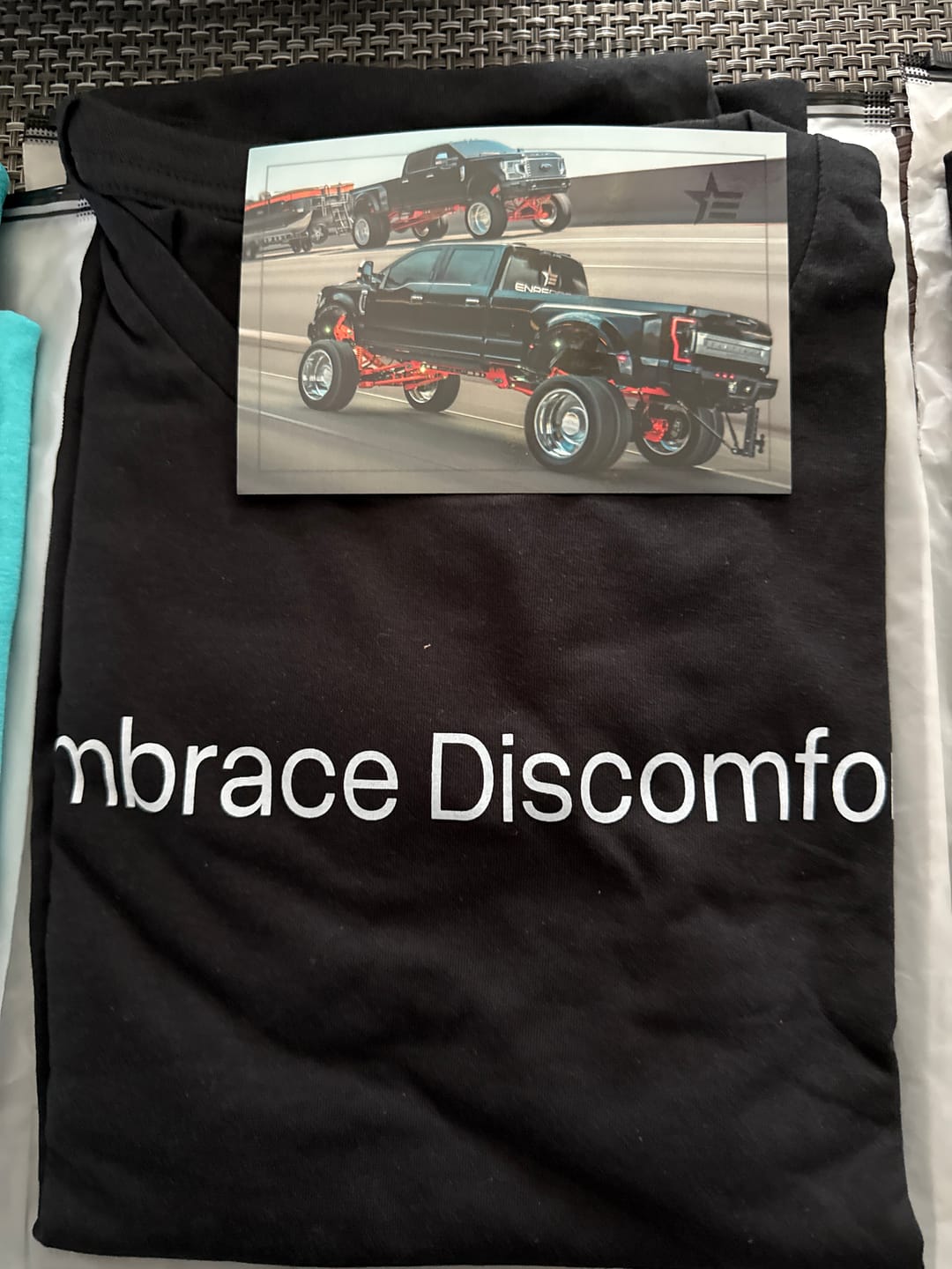 Customer photo review of Embrace Tee