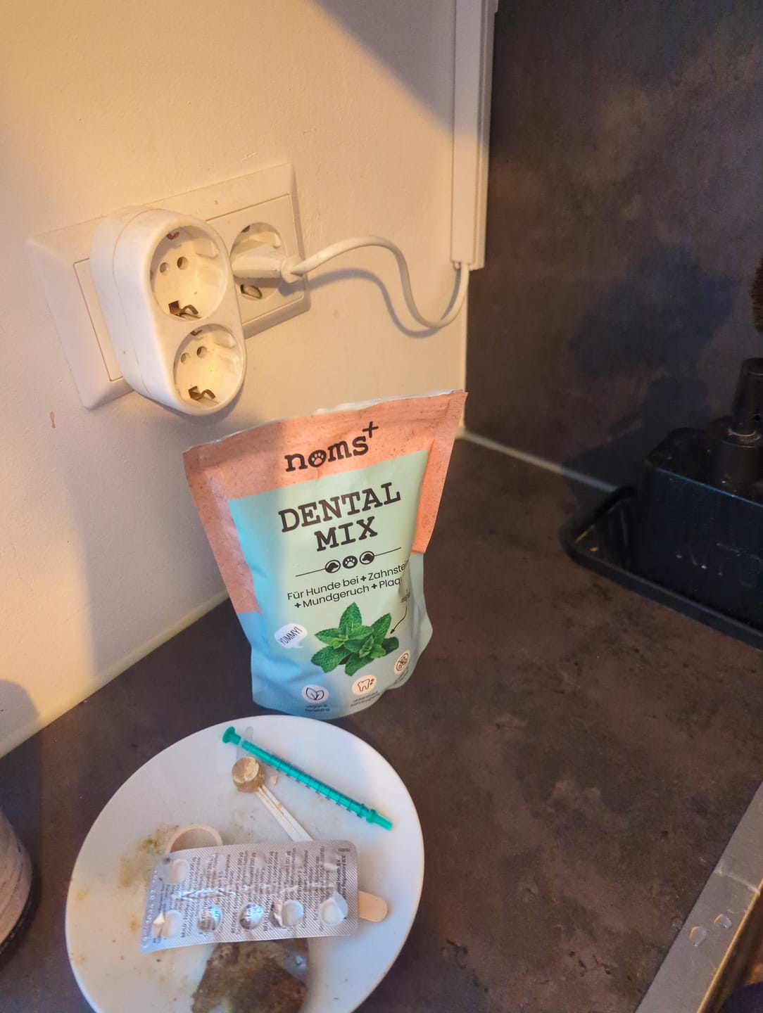 Customer photo review of Dentalmix für Hunde zur Zahnpflege und für frischen Atem
