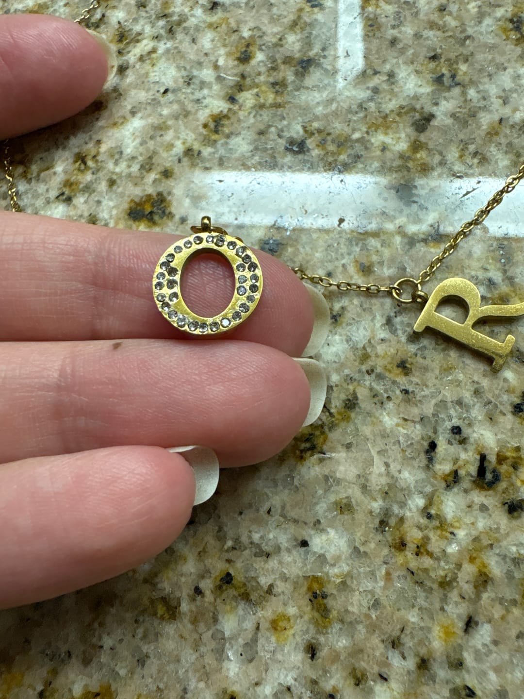 Customer photo review of Delanie Necklace