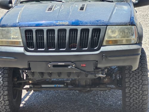 Customer photo review of WJ Hidden Winch Mount (9th Anniversary Edition)