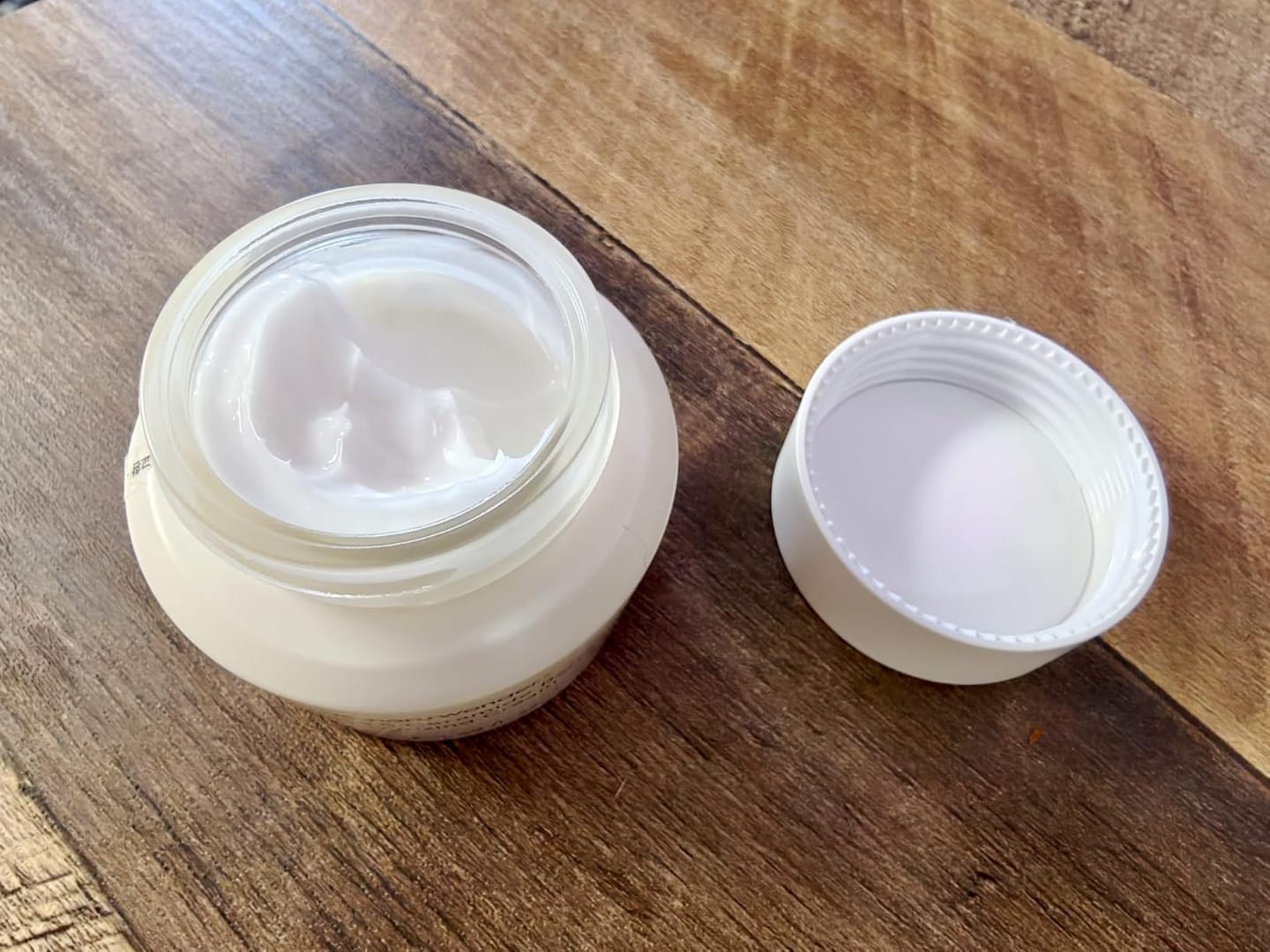 Customer photo review of BLACK RICE 5 ceramide barrier moisturizing cream