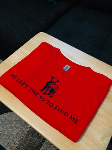 Customer photo review of Gildan Heavy Cotton T-shirt (Small to XLarge)