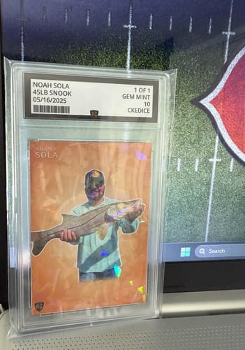 Customer photo review of Custom Graded Card