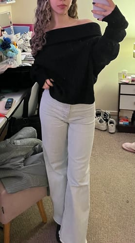 Customer photo review of SWEATER LINA NEGRO