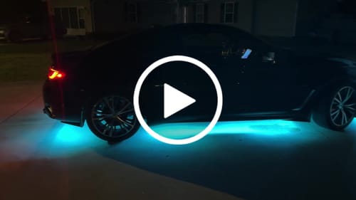 Customer video review of Infiniti Q60 RGB LED Emblem (2014-2022)