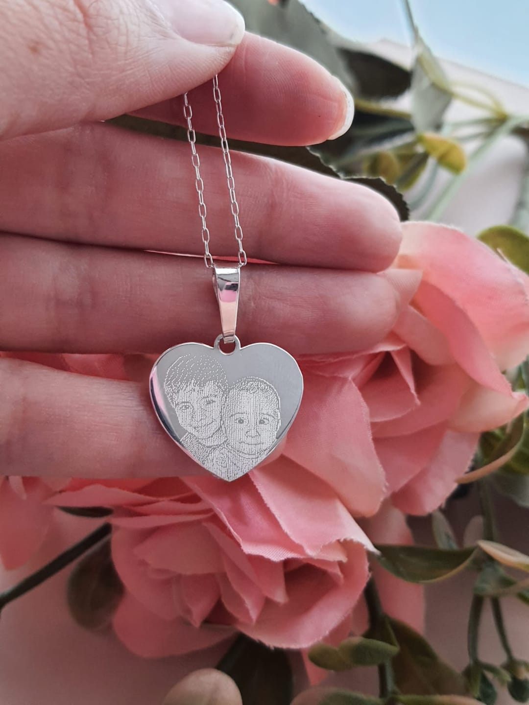 Customer photo review of Oferta collar corazón