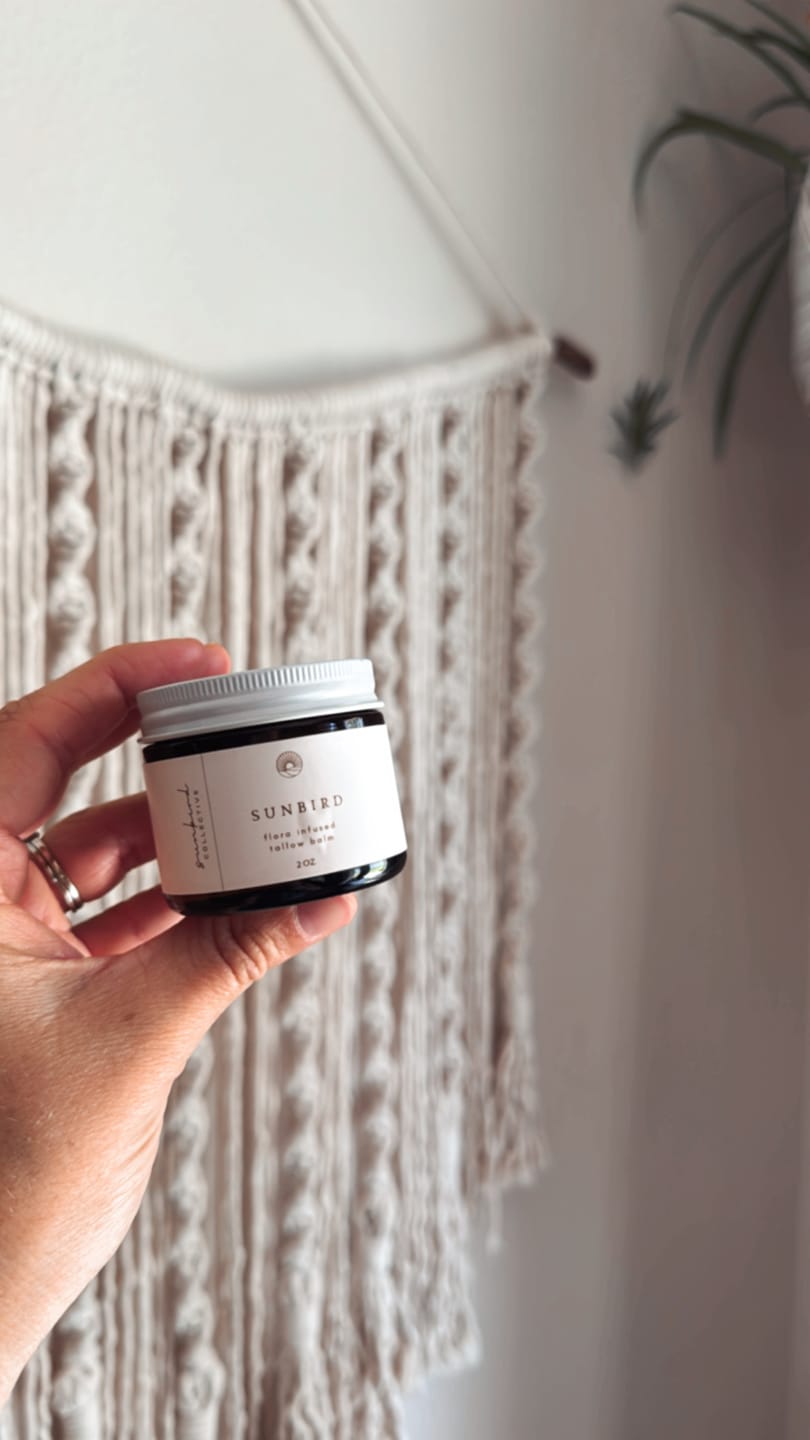 Customer photo review of sunbird / flora infused balm