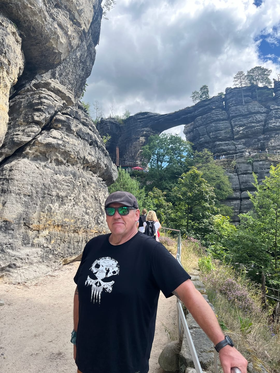 Customer photo review of Holzbrüder® Originals - Nature Skull Bio Herren Shirt
