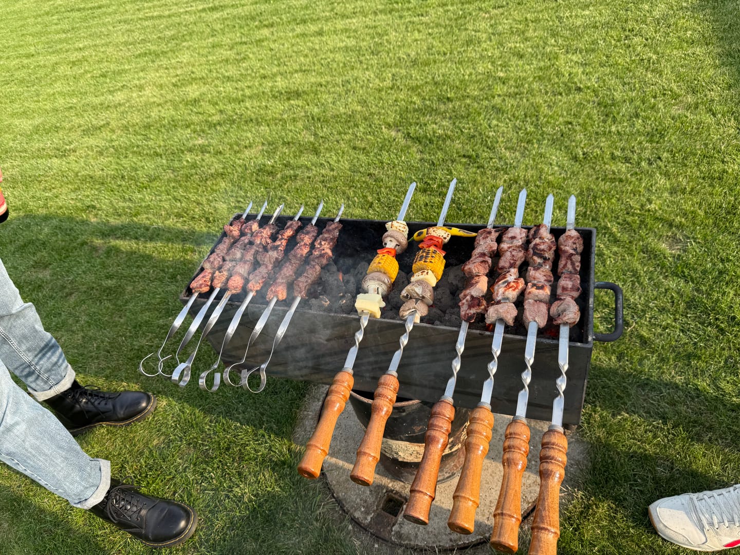 Customer photo review of Lamm-Schaschlik-Original – zart mariniert aus der Lammkeule | mySchaschlik