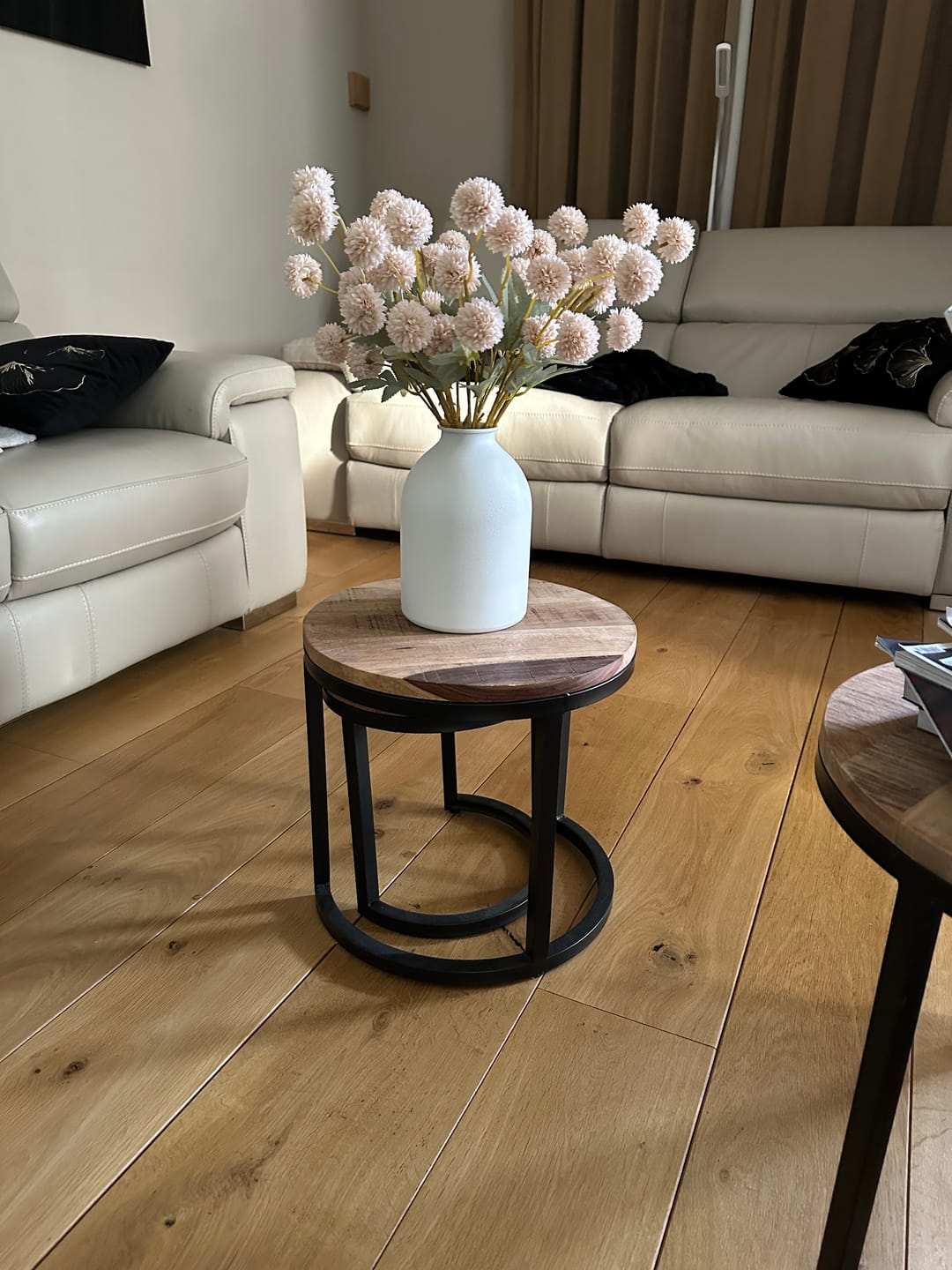 Customer photo review of Zijden Kiku Bloemen - Crème