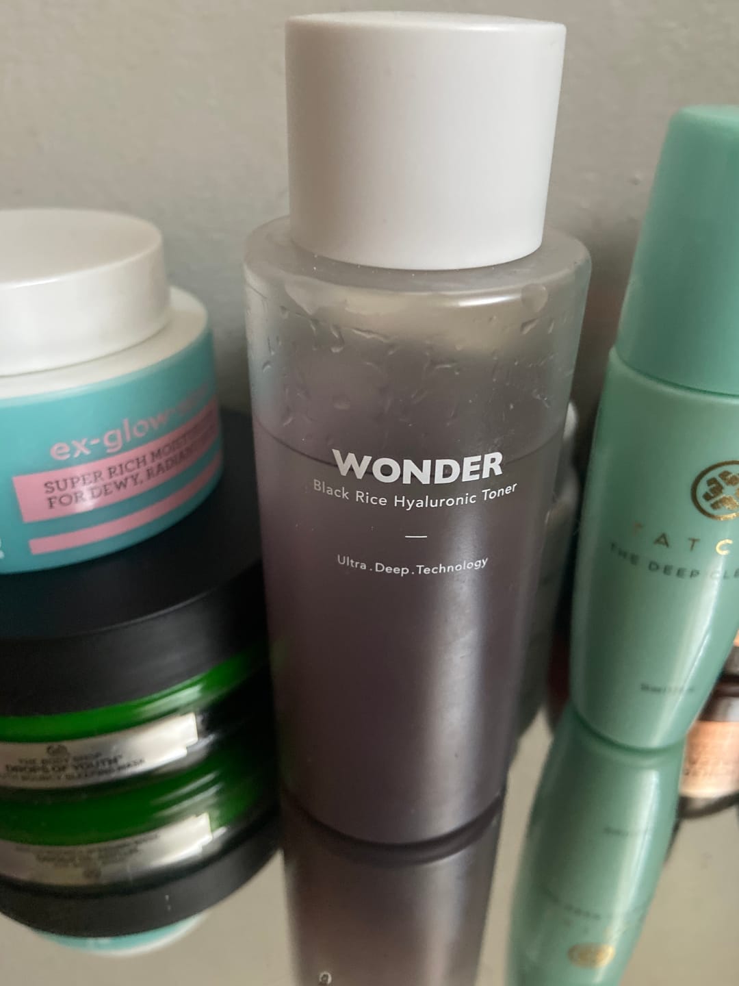 Customer photo review of BLACK RICE hyaluronic toner