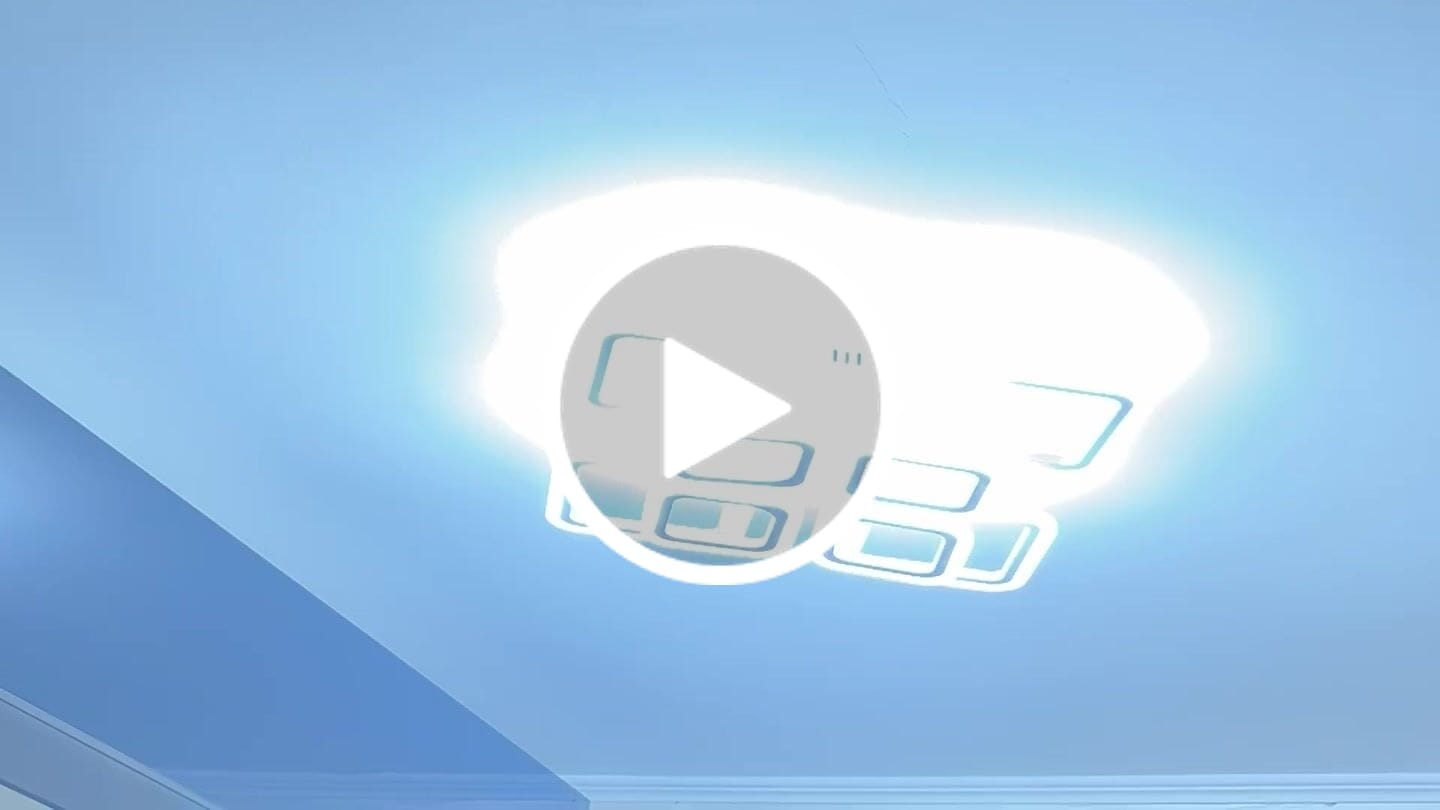 Customer video review of Lustra LED 4+4 SQUARE GIGANT Echivalent 1000W Telecomanda