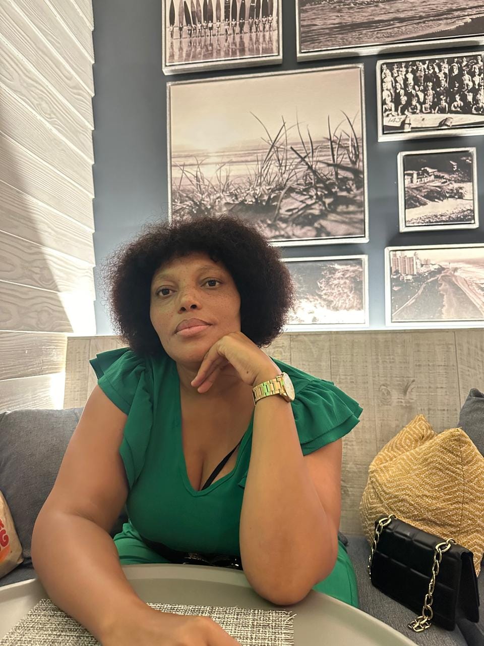 Customer photo review of Brazilian Full Cap Wig - Eva