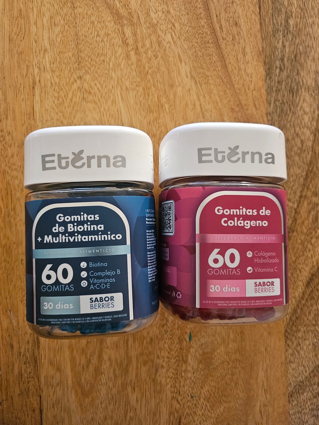 Customer photo review of Pack Biotina + Colágeno | Suscripción