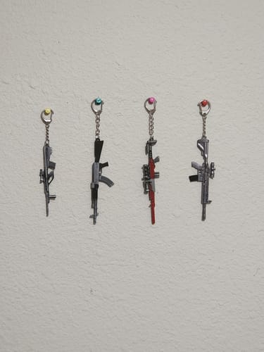 Customer photo review of RIFLE KEYCHAIN