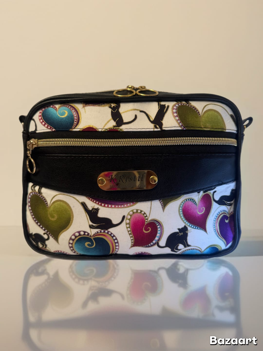 Customer photo review of Plain Faux Leather Fabric