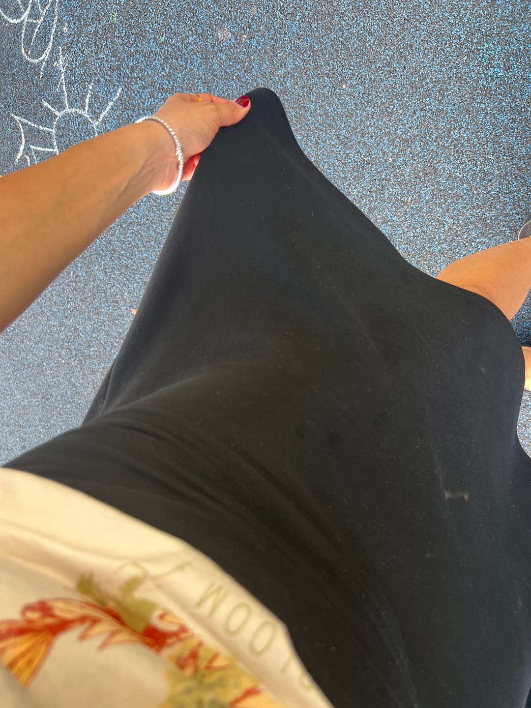 Customer photo review of MM COTTON FIT N FLARE - BLACK