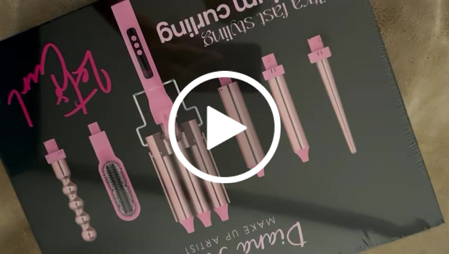 Customer video review of Ferro 6 en 1 Diana Fletes light pink Titanium Galvanizado