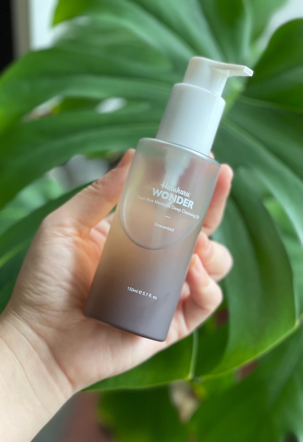 Customer photo review of BLACK RICE moisture cleansing oil