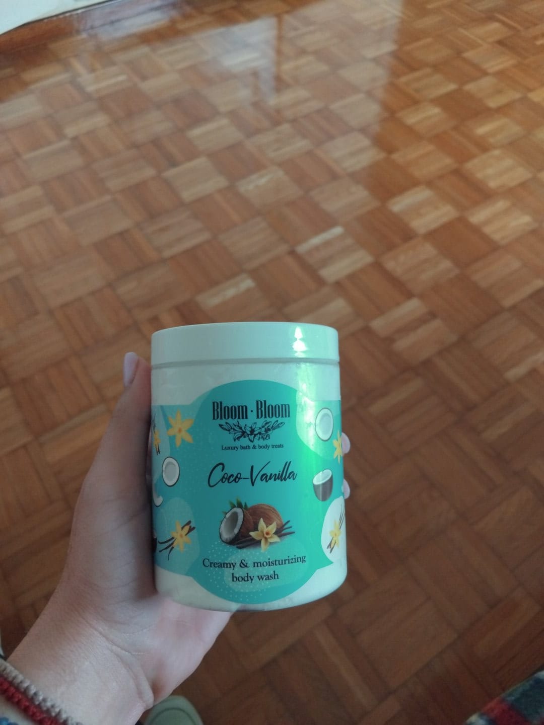 Customer photo review of Κρεμώδες ενυδατικό αφρόλουτρο Coco-Vanilla