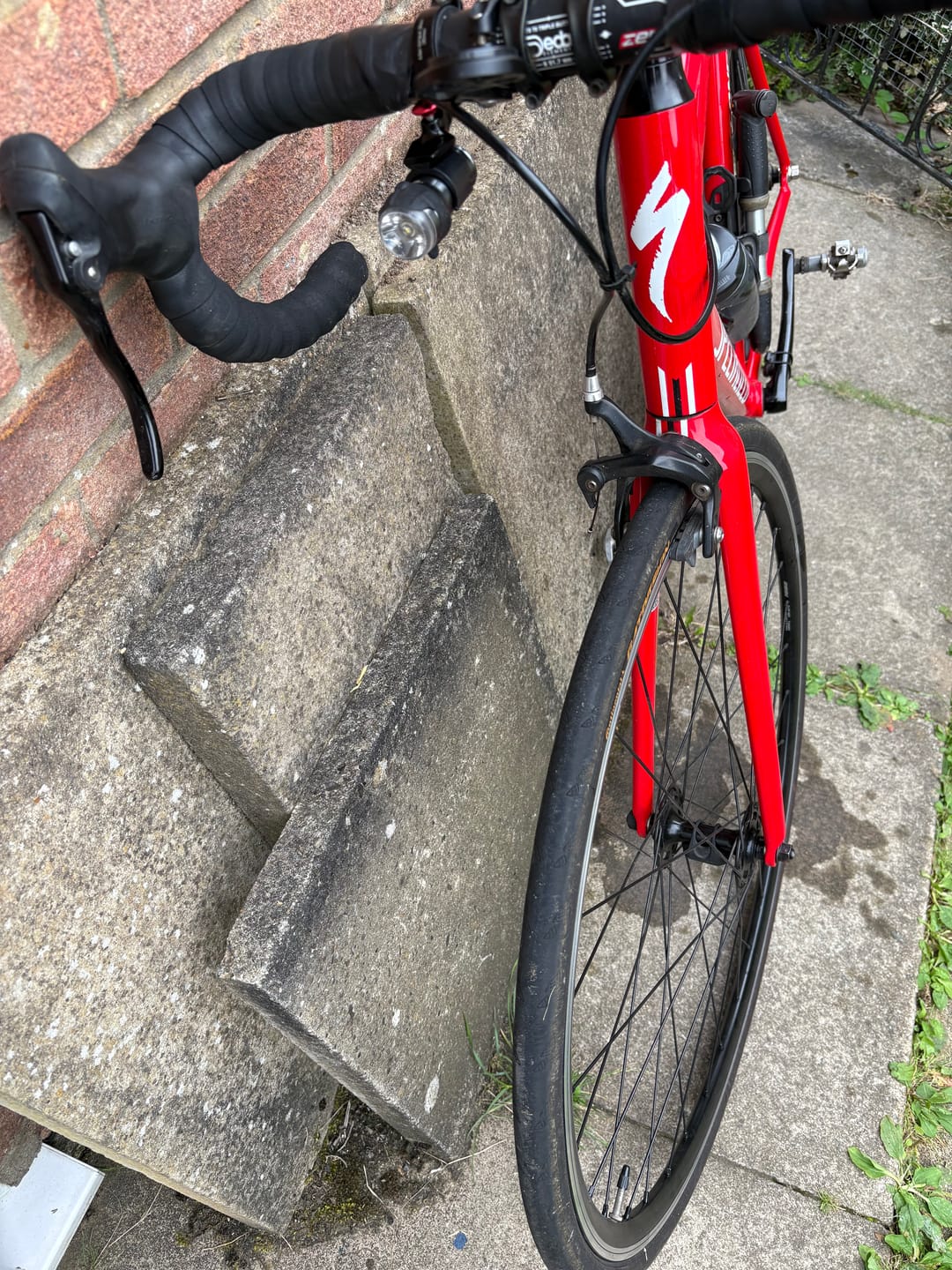 Customer photo review of Handlebar Bracket Set 35.0mm - 31.8mm