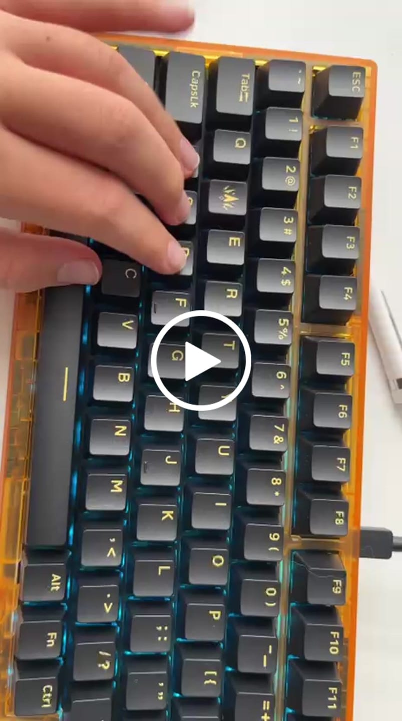 Customer video review of Wraith W75 V2 [BBL Edition] Klavye (Manyetik Switch / HE)