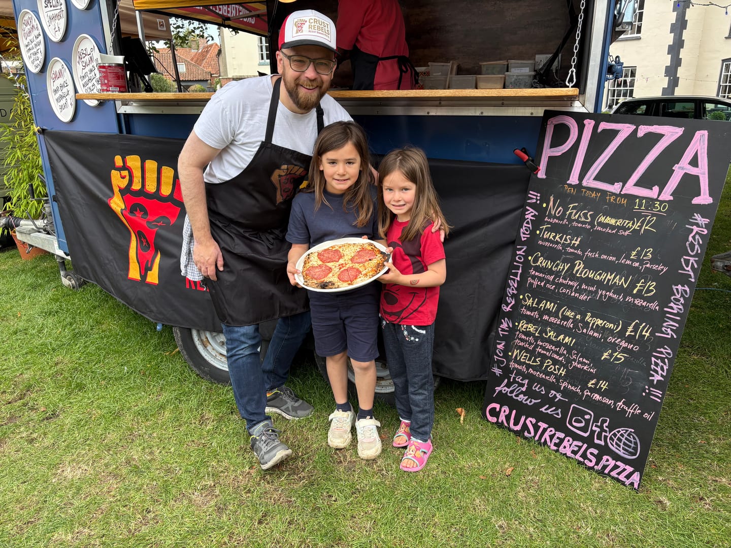 Customer photo review of Sourdough Pizza Bases (boxes of 25 bases)