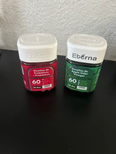 Customer photo review of Pack Vinagre de Manzana + Probióticos