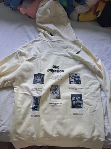 Customer photo review of 1D Memory Graphic Print Hoodie